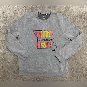 Patrick Mahomes Chiefs Unisex Sweatshirt ‘Mahomes Is Where The Heart Is’